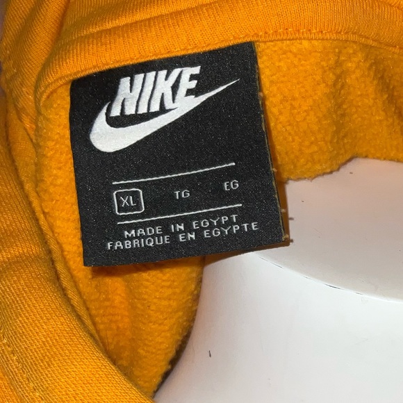 Men Nike Orange Hoodie size XL - Picture 4 of 4